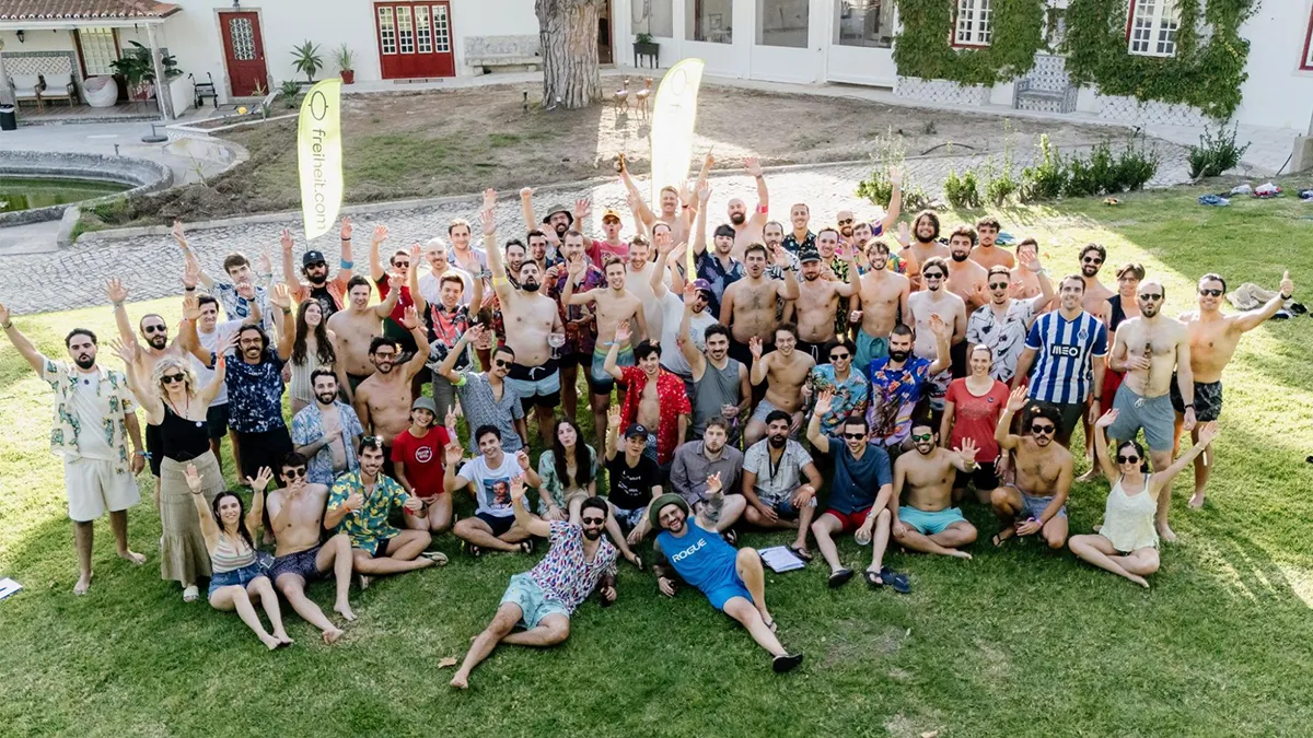 We celebrated the summer event in Lisbon