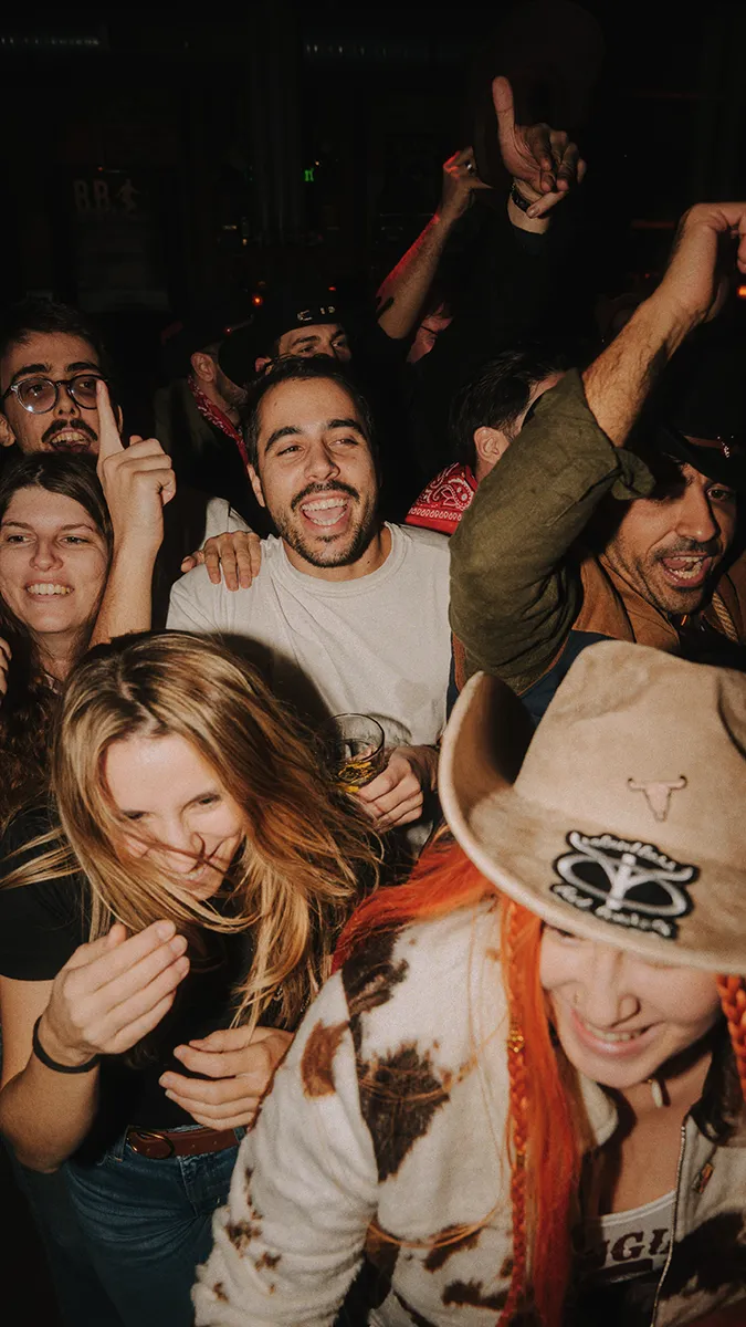 freiheit.com members partying at the xmas party