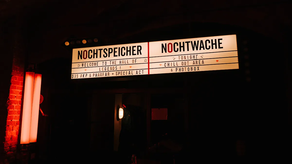the second xmas party location is Nochtspeicher in Hamburg
