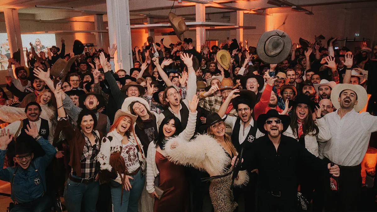 freiheit.com celebrated their xmas party in code lake city