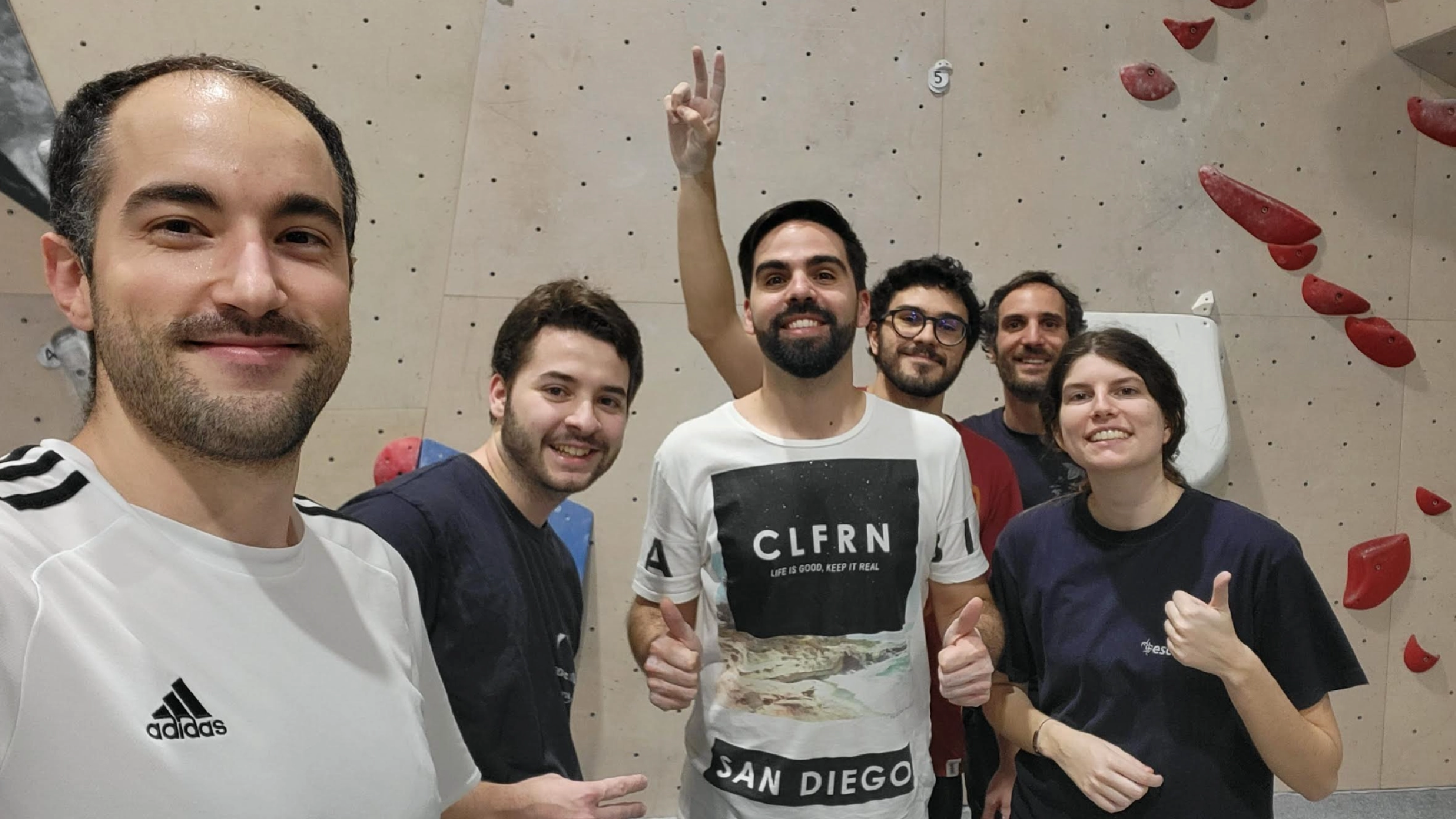 freiheit.com members go bouldering in their free time
